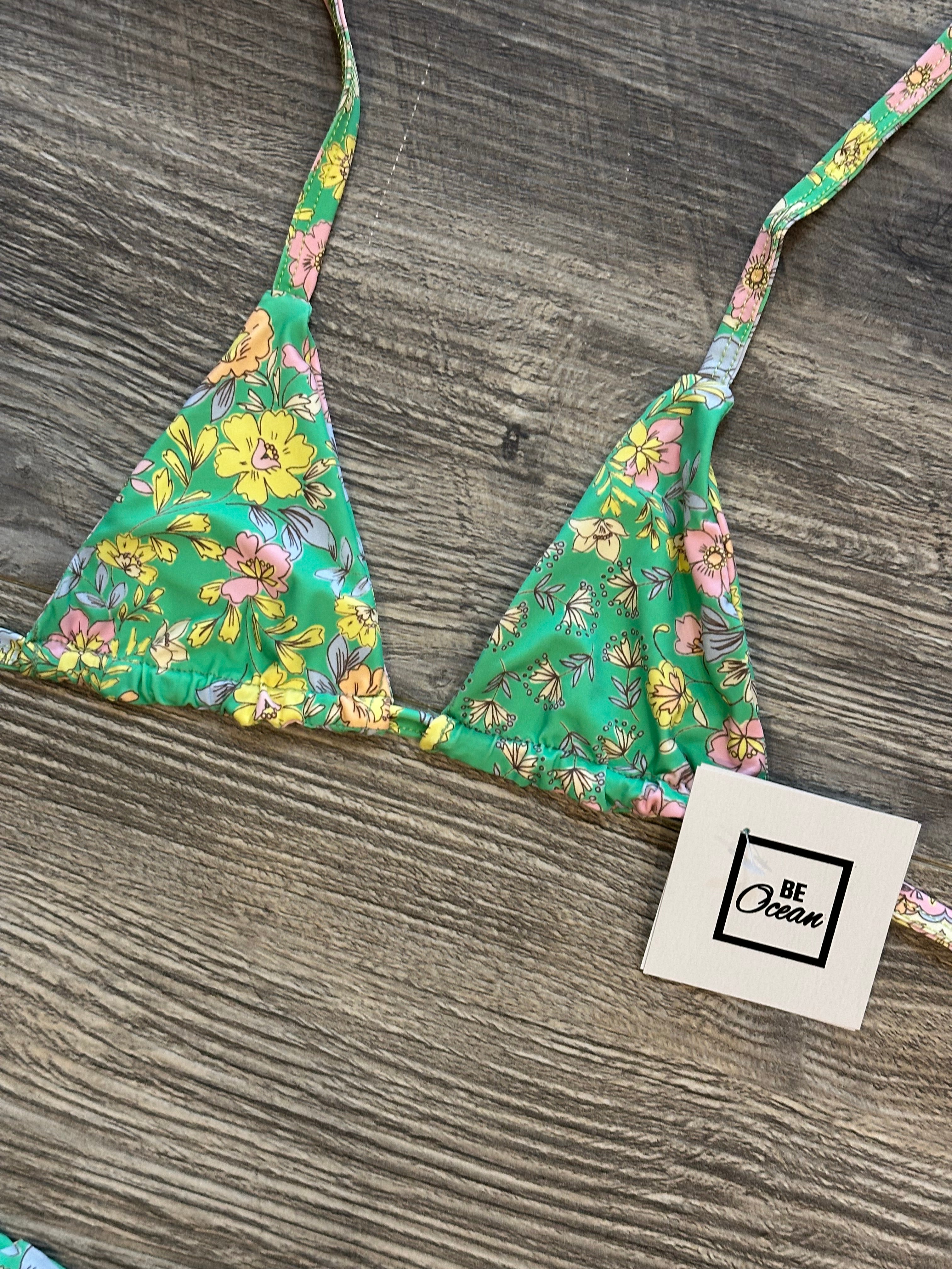 Microbikini Set Green spring