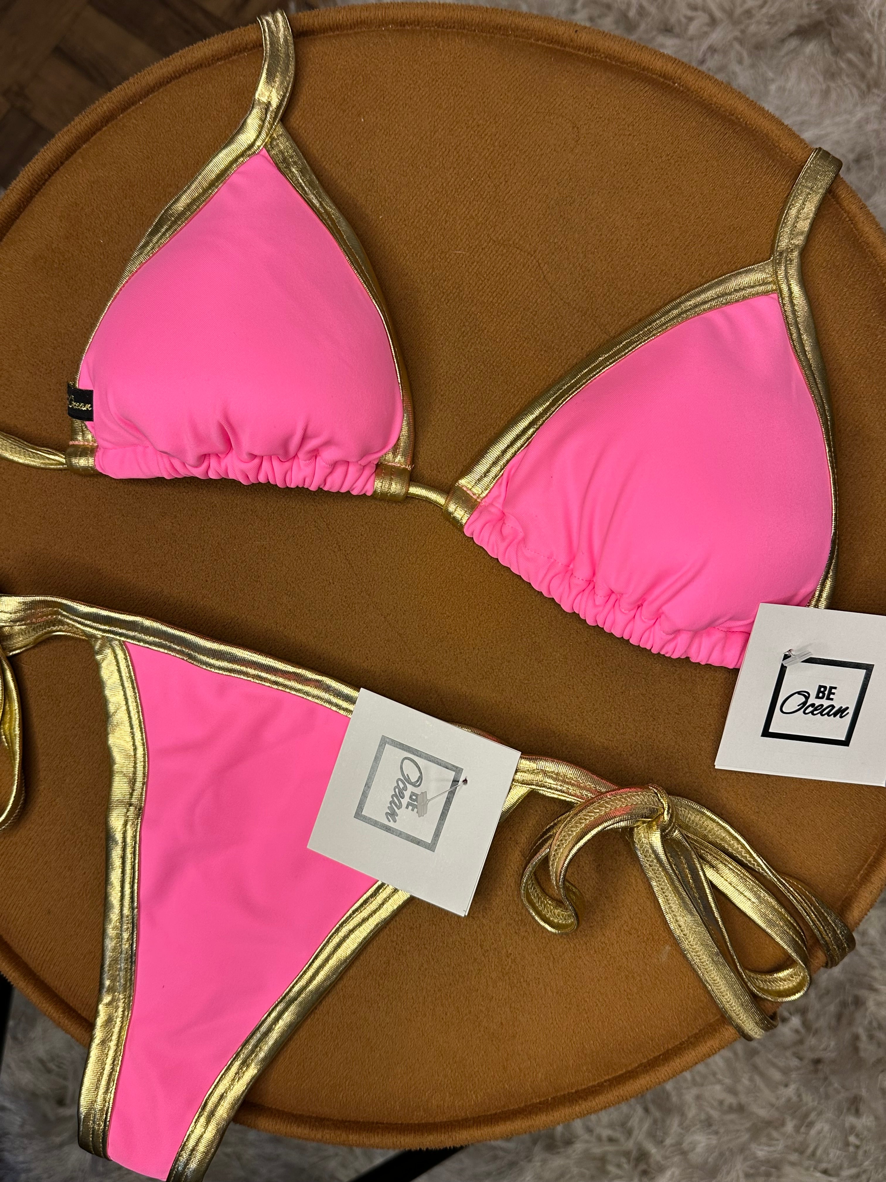 Bikini Set “Maca” Golden Rose