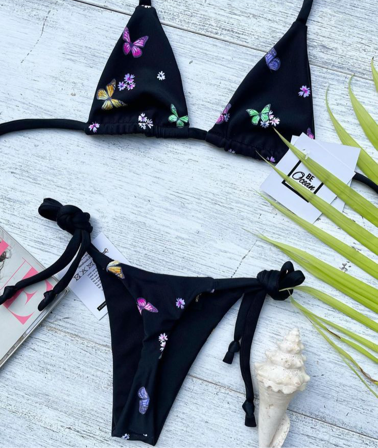 Microbikini Set Butterfly