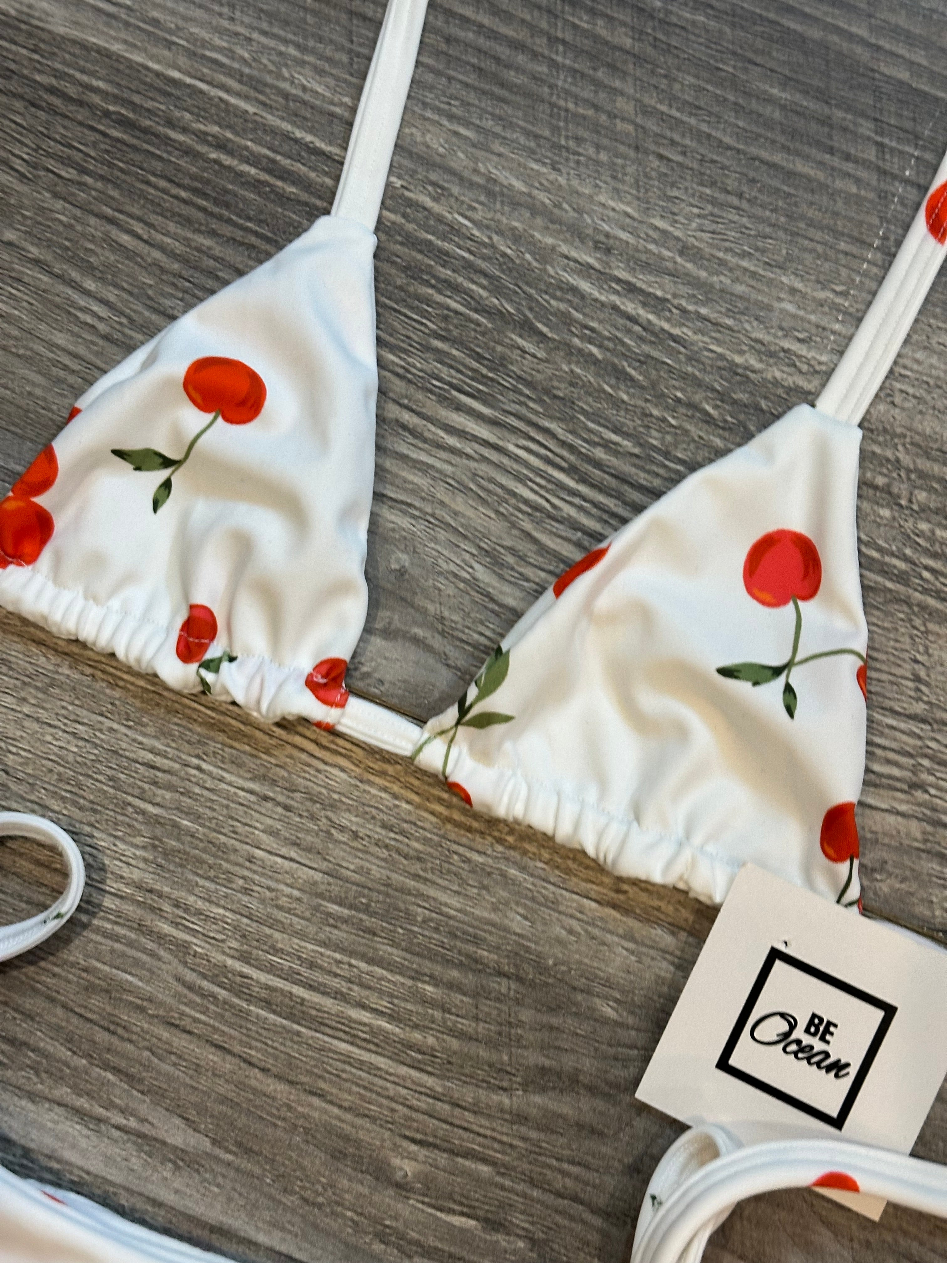 Microbikini Set Cherry