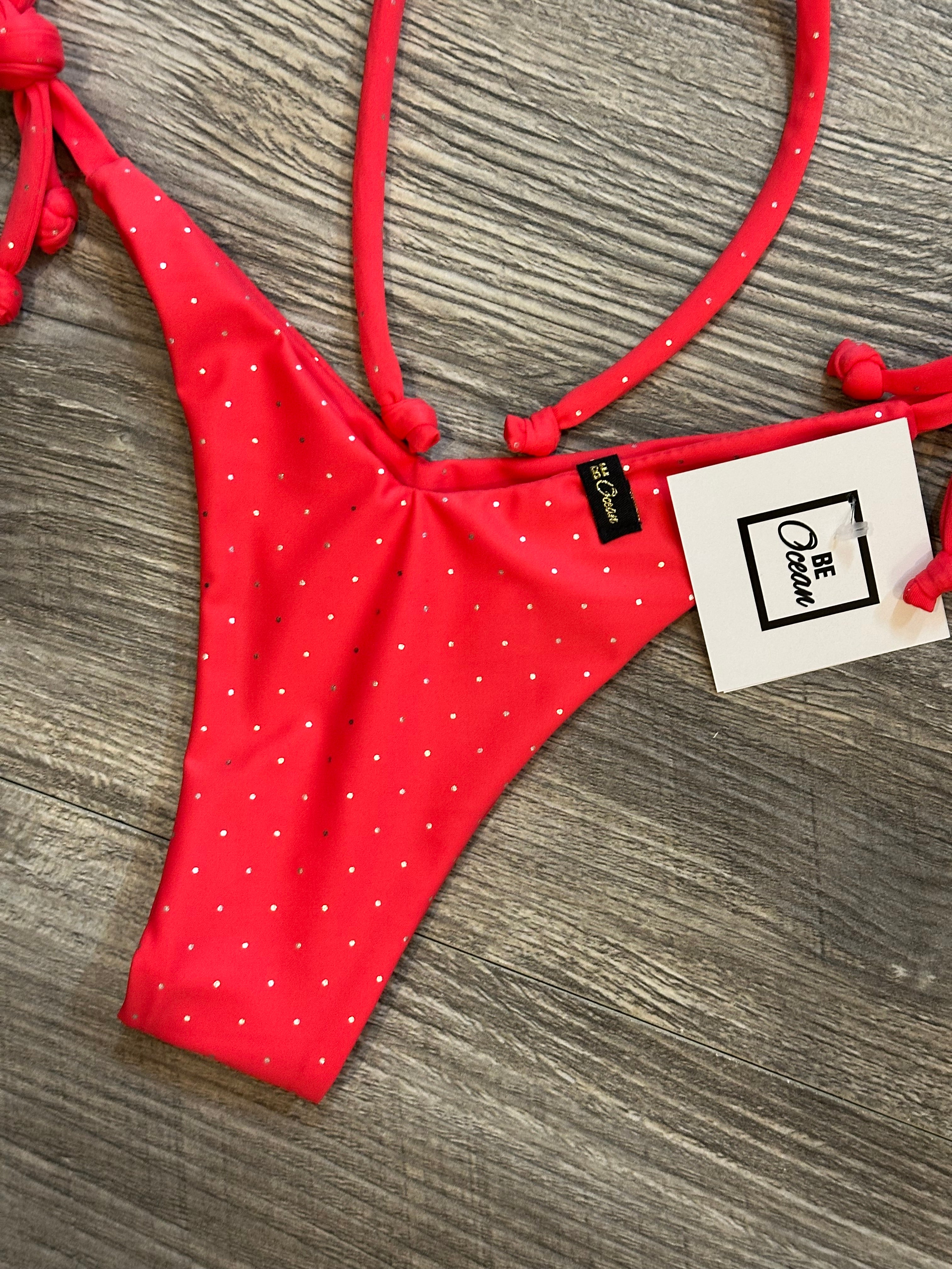 Bikini Set “Mariela” polka red