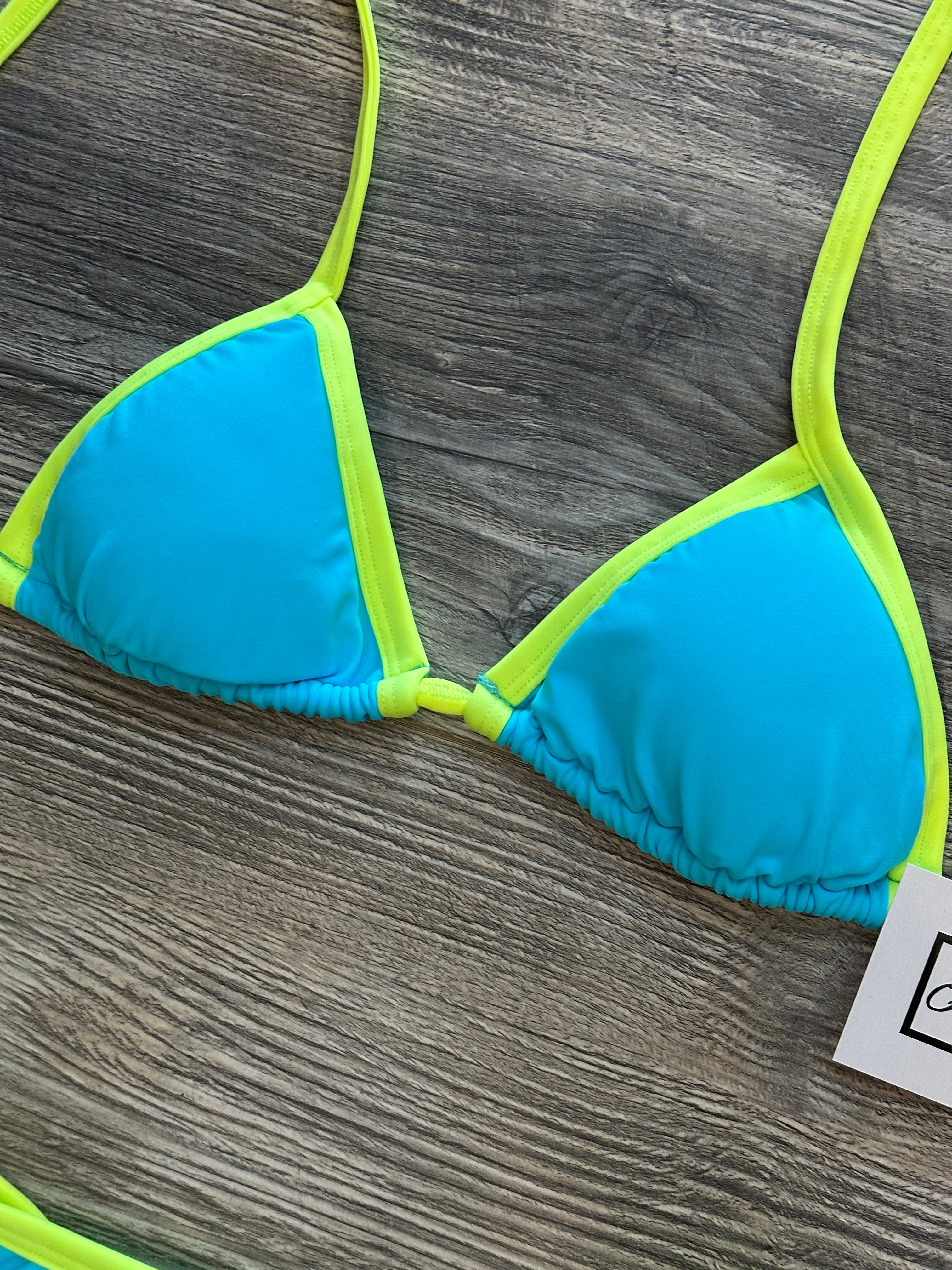 Bikini Set “Maca” blue ice cream
