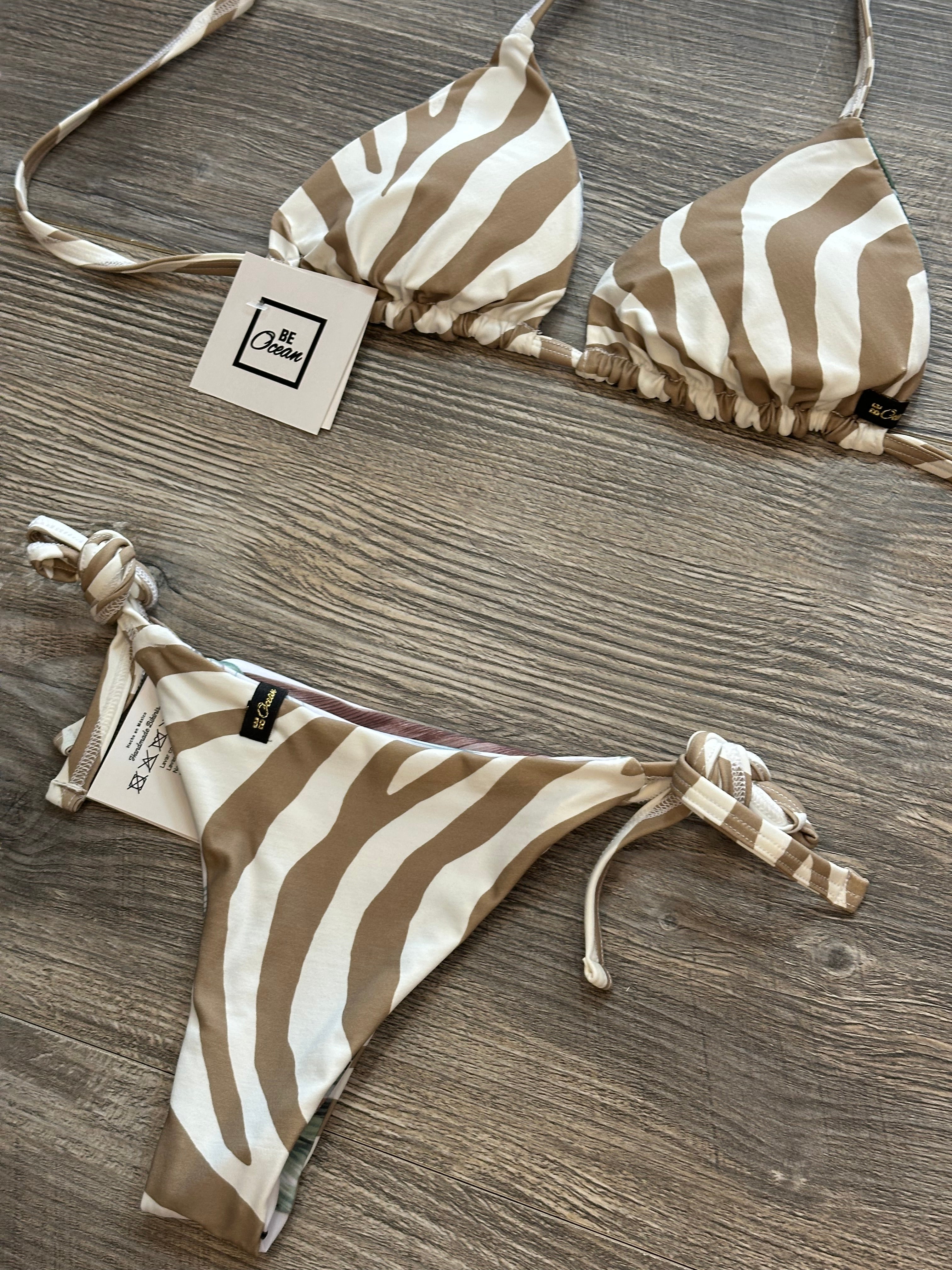 Bikini Set “Pamela” vibra Zebra