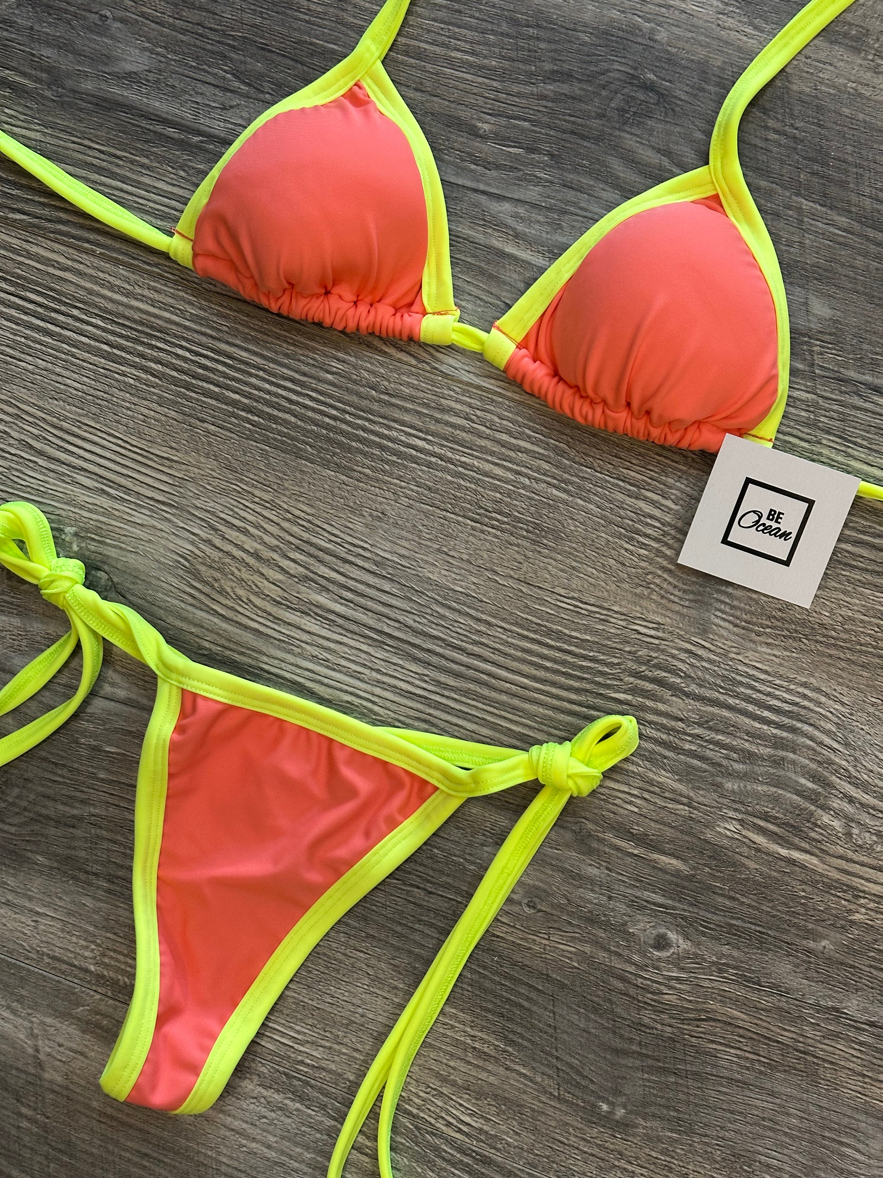Bikini Set “Maca” yellow ice cream