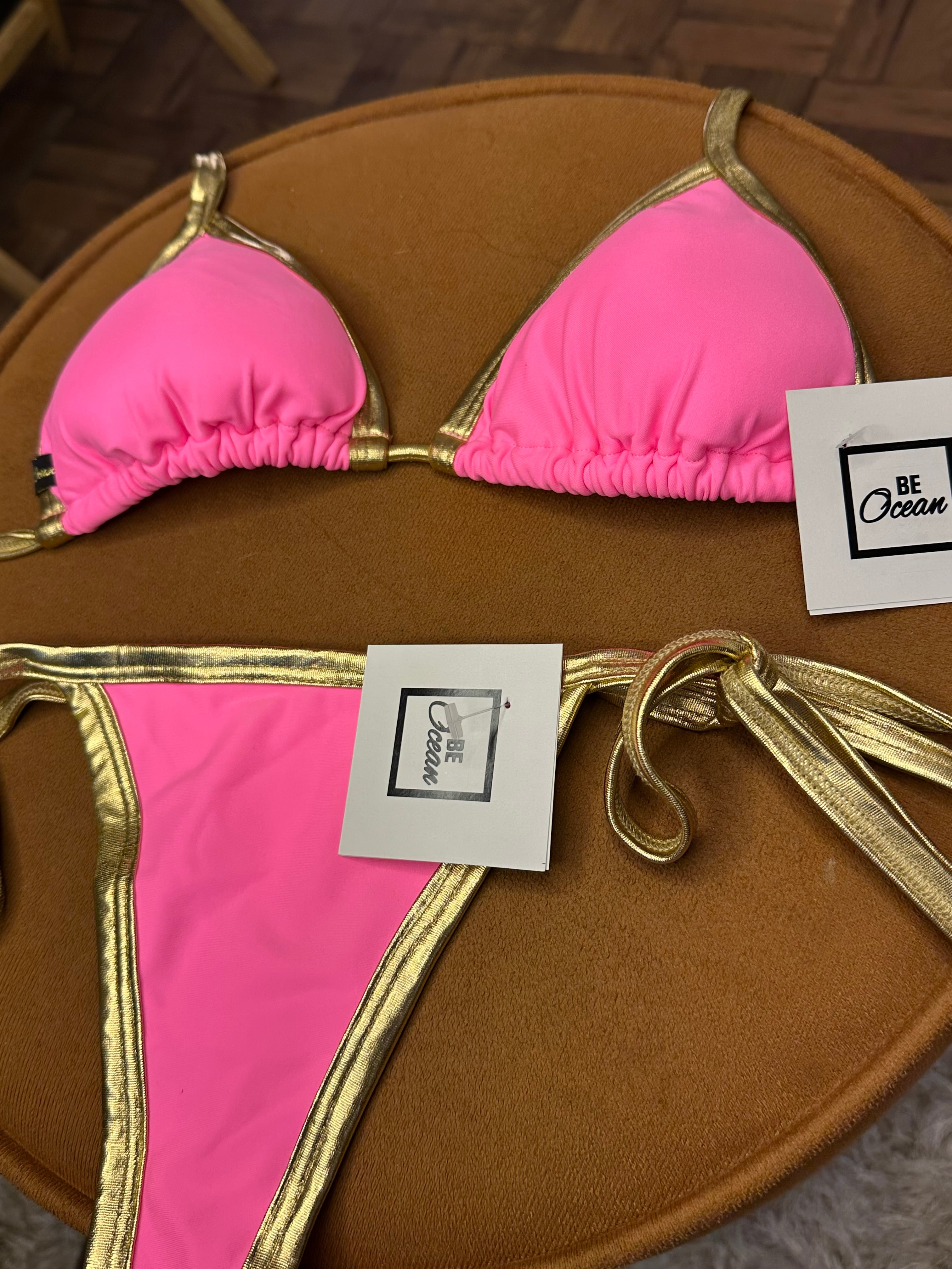 Bikini Set “Maca” Golden Rose