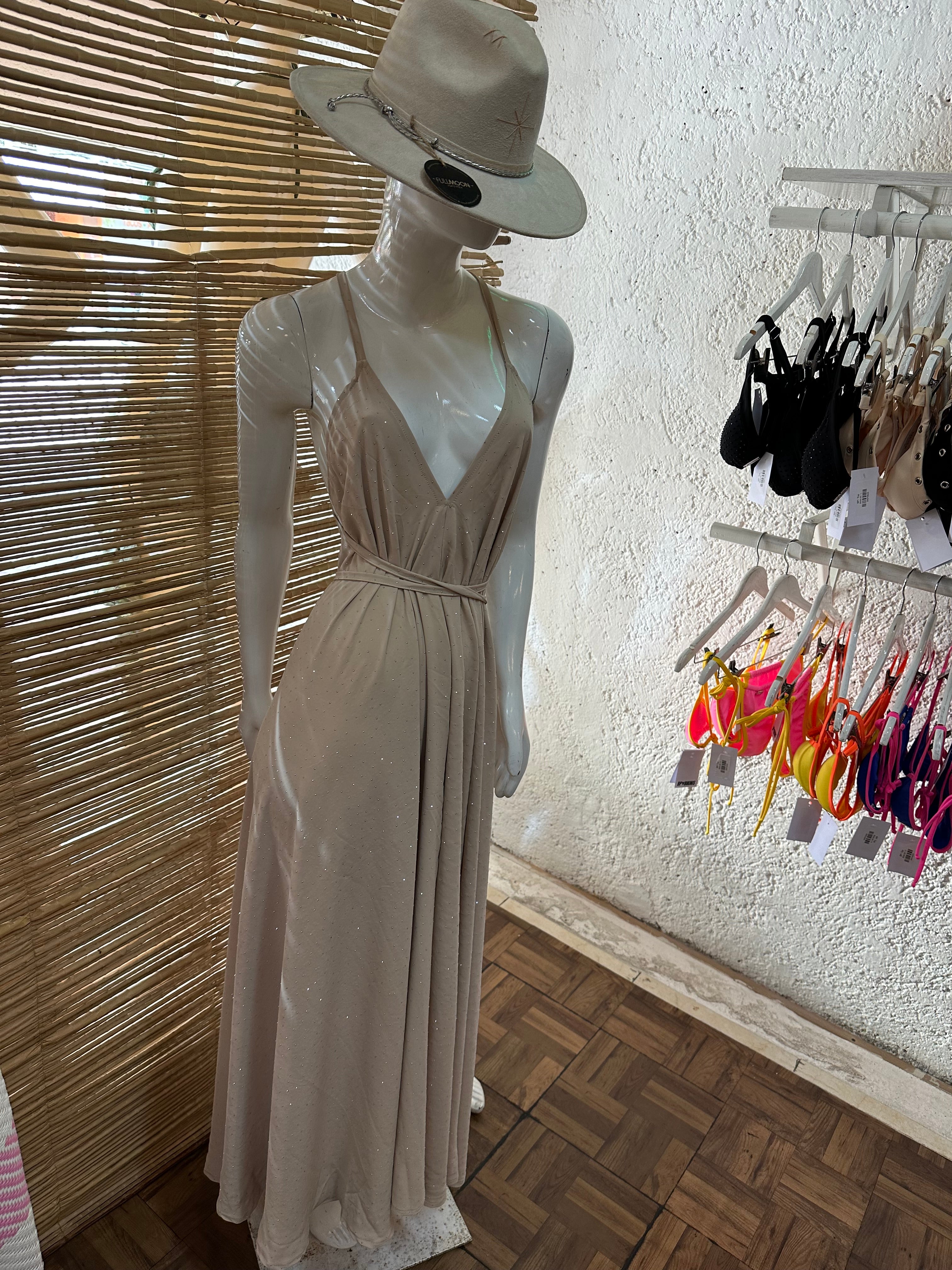 Sofia Gala beige dress