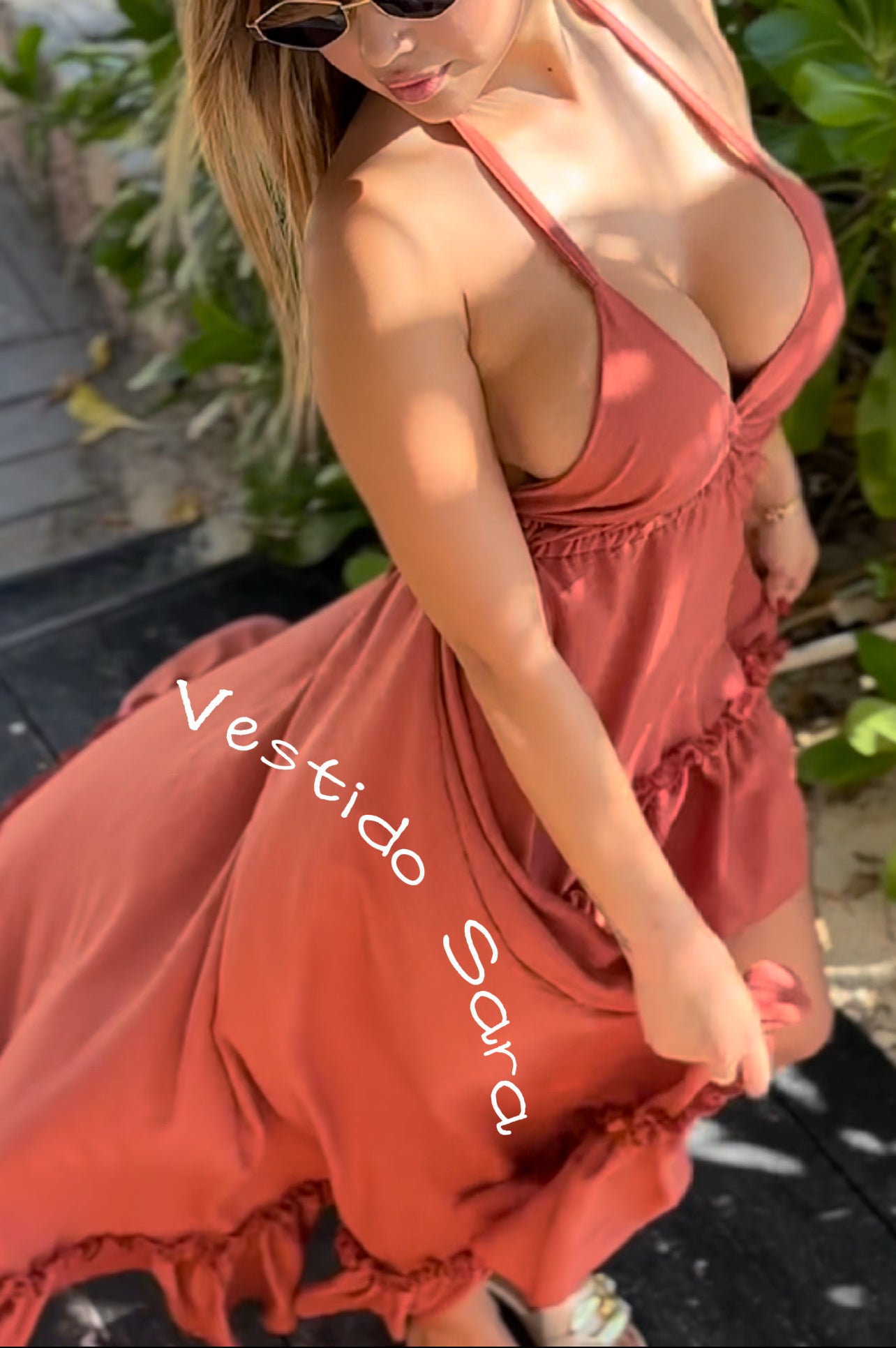 Vestido “Sara” Cobre